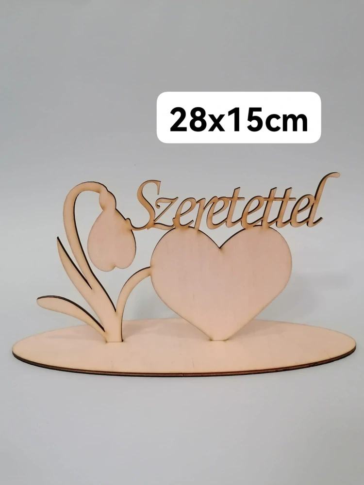 Snežienka so srdcom
