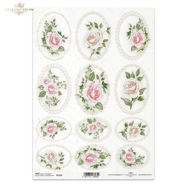 Ryžový papier ITD R1326