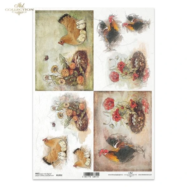 Ryžový papier ITD R1352