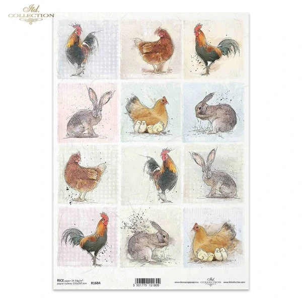 Ryžový papier ITD R1684