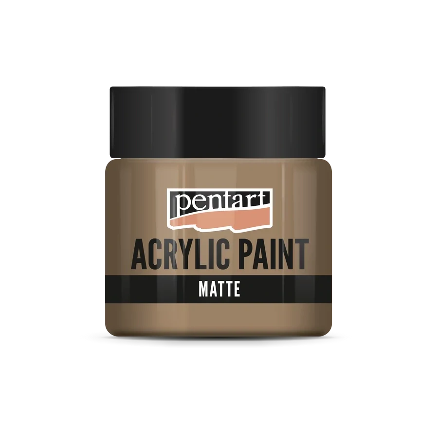 Matná akrylová farba Marsova hnedá - 50 ml