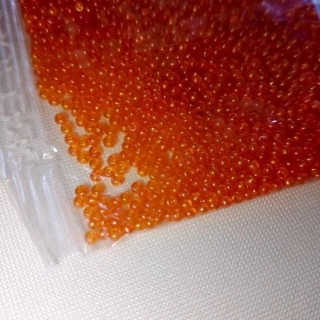 Rokajl 10/0 tmavo oranžová AB