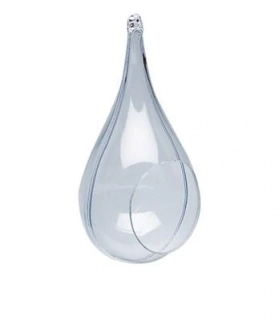 Plastová slza 18 cm s otvorom