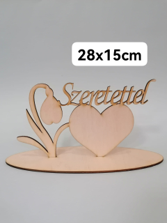 Snežienka so srdcom