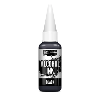 Alkoholová farba čierna 20 ml