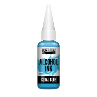 Alkoholová farba koralovo modrá 20 ml