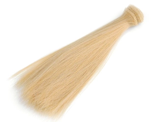 Vlasy pre bábiky 20 cm blond