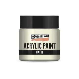 Matná akrylová farba slonová kosť - 50 ml