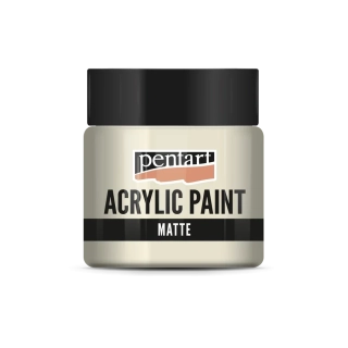 Matná akrylová farba béžová - 50 ml