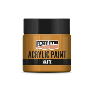 Matná akrylová farba ovanžová - 50 ml