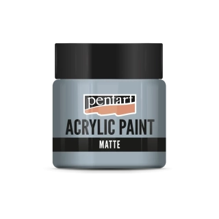 Matná akrylová farba country modrá -50 ml