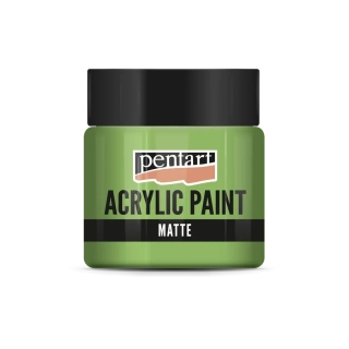 Matná akrylová farba listovo zelená - 50 ml