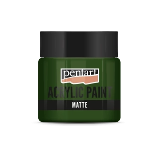 Matná akrylová farba jedlová zelená - 50 ml