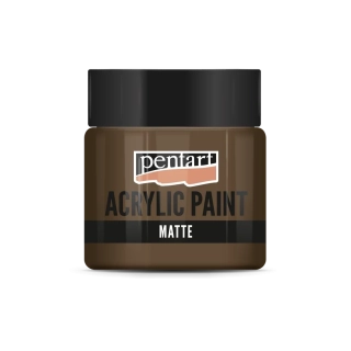 Matná akrylová farba svetlohnedá - 50ml