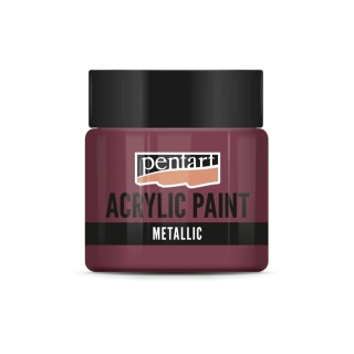 Akrylová farba metalická zlato-fialová - 50 ml