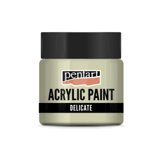 Akrylová farba metalická Delicate biele zlato - 50 ml