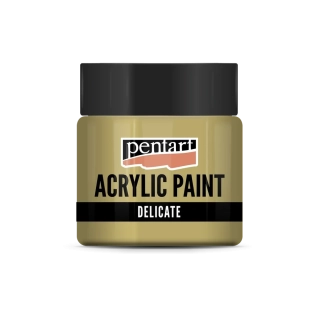 Akrylová farba metalická Delicate zlatá - 50 ml