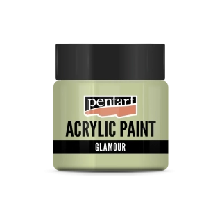 Akrylová farba metalická Glamour zeleno zlatá - 50 ml
