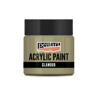 Akrylová farba metalická Glamour antická zlatá - 50 ml