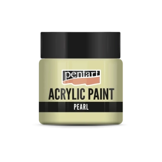 Akrylová farba perleťová žltá - 50 ml