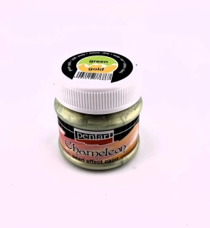 Akrylová farba Chameleon zelená - zlatá - 50 ml