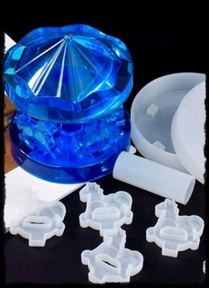 Silikónová forma - 3D kolotoč