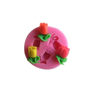 Silikónová forma - tulipány