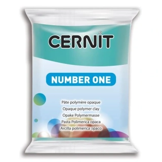 CERNIT Number One 56g tyrkysovo zelená 676